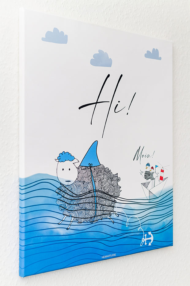 Ferienwohnung „Taubenschlag“ - Treppenaufgang und Flur