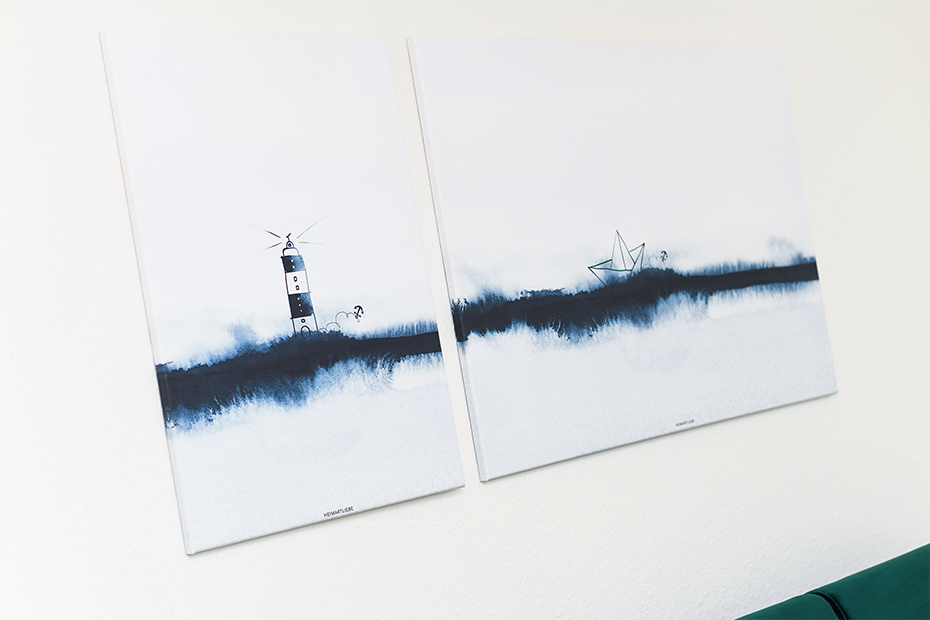 Ferienwohnung „Taubenschlag“ - Wohnzimmer mit Essplatz und integrierter Küche