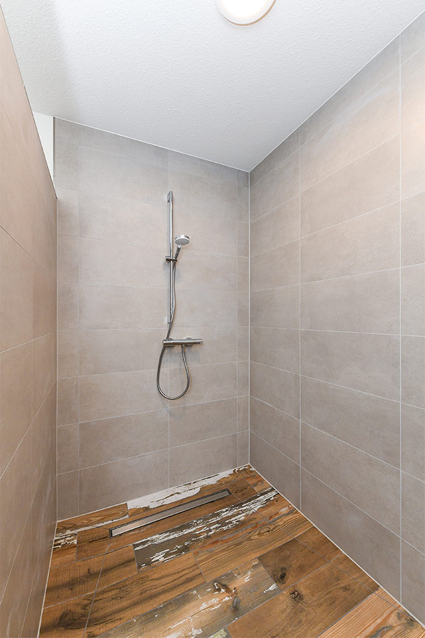 Ferienwohnung „Treckerschuppen“ - Badezimmer