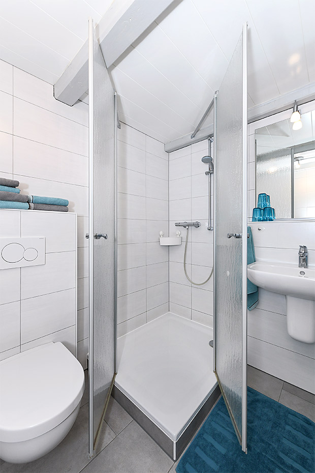 Ferienwohnung „West“ - Badezimmer