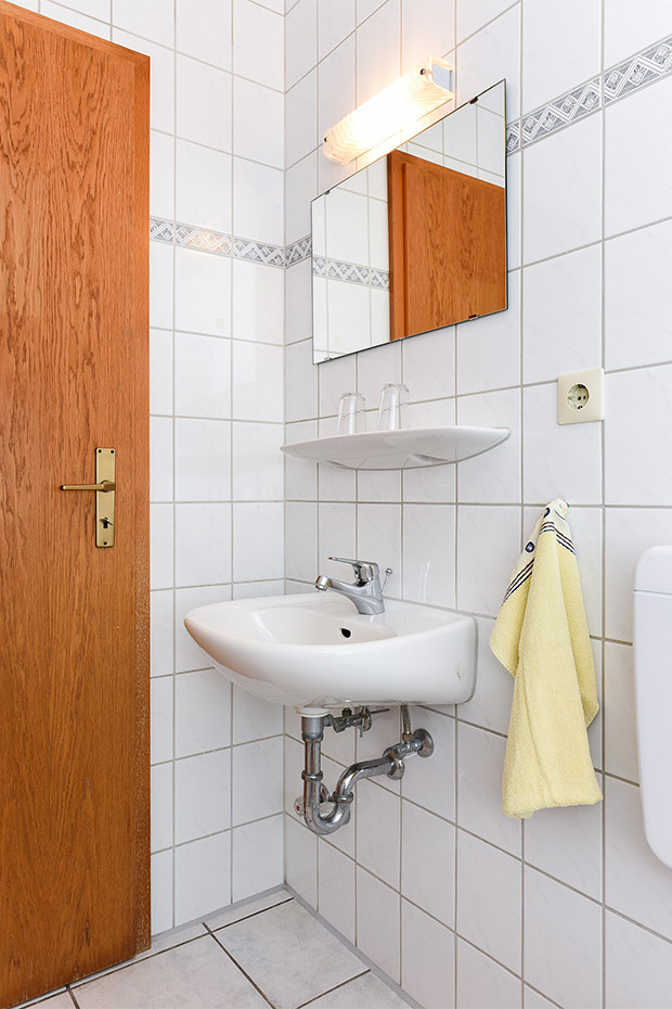 Doppelzimmer ohne Terrasse - Badezimmer