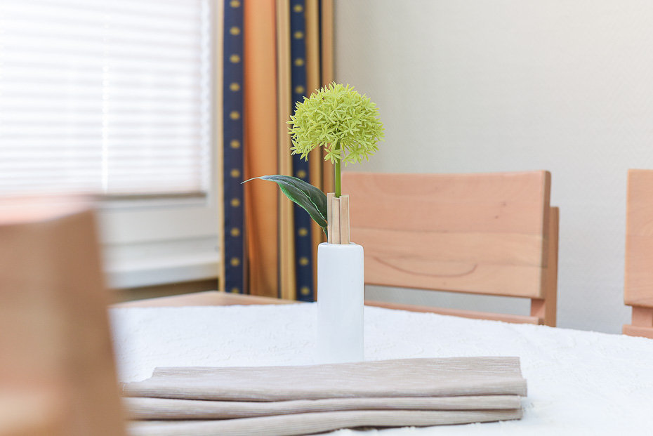 Ferienwohnung „Albatros“ - Wohnzimmer mit integriertem Küchenbereich