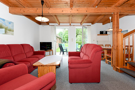 Ferienwohnung 1 - Wohnzimmer