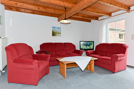 Ferienwohnung 1 - Wohnzimmer