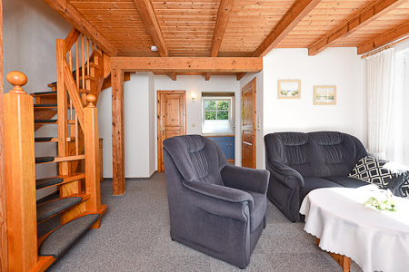 Ferienwohnung 3 - Wohnzimmer