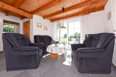 Ferienwohnung 3 - Wohnzimmer