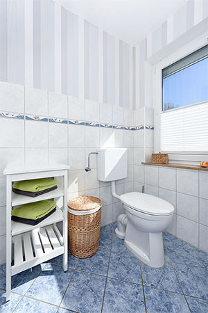 Ferienwohnung „Spiekeroog“ - Badezimmer