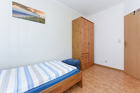Ferienwohnung „Spiekeroog“ - Schlafzimmer 2/Kinderzimmer