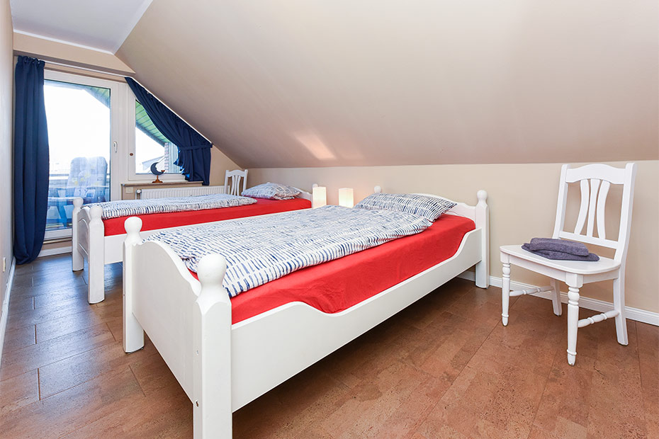 Ferienwohnung „Haus Heimathafen“ - Schlafzimmer 2/Kinderzimmer