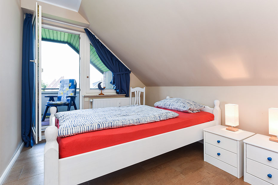 Ferienwohnung „Haus Heimathafen“ - Schlafzimmer 2/Kinderzimmer