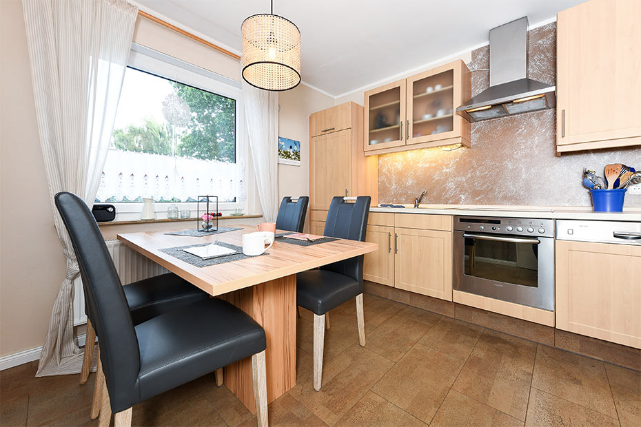 Ferienwohnung „Haus Heimathafen“ - Küche