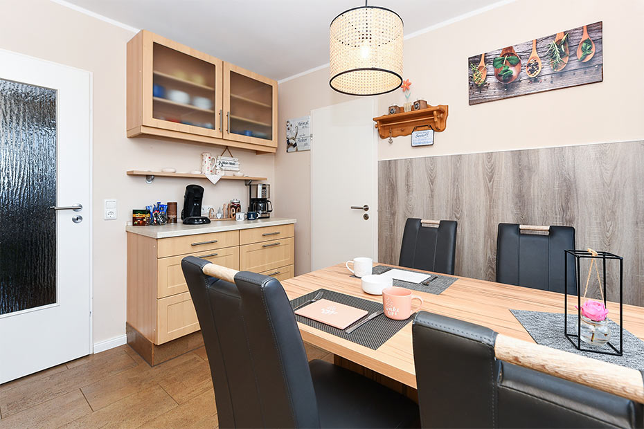 Ferienwohnung „Haus Heimathafen“ - Küche