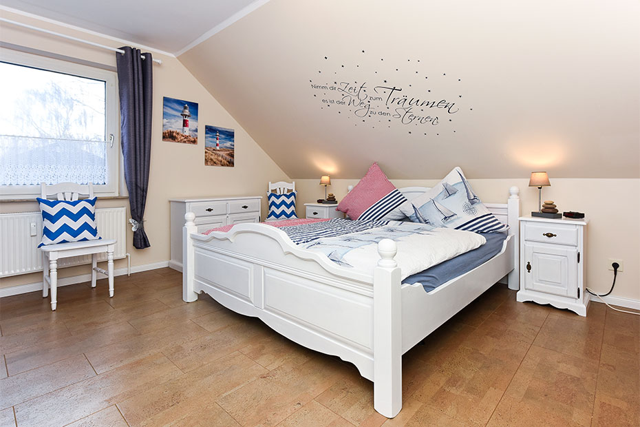 Ferienwohnung „Haus Heimathafen“ - Schlafzimmer 1