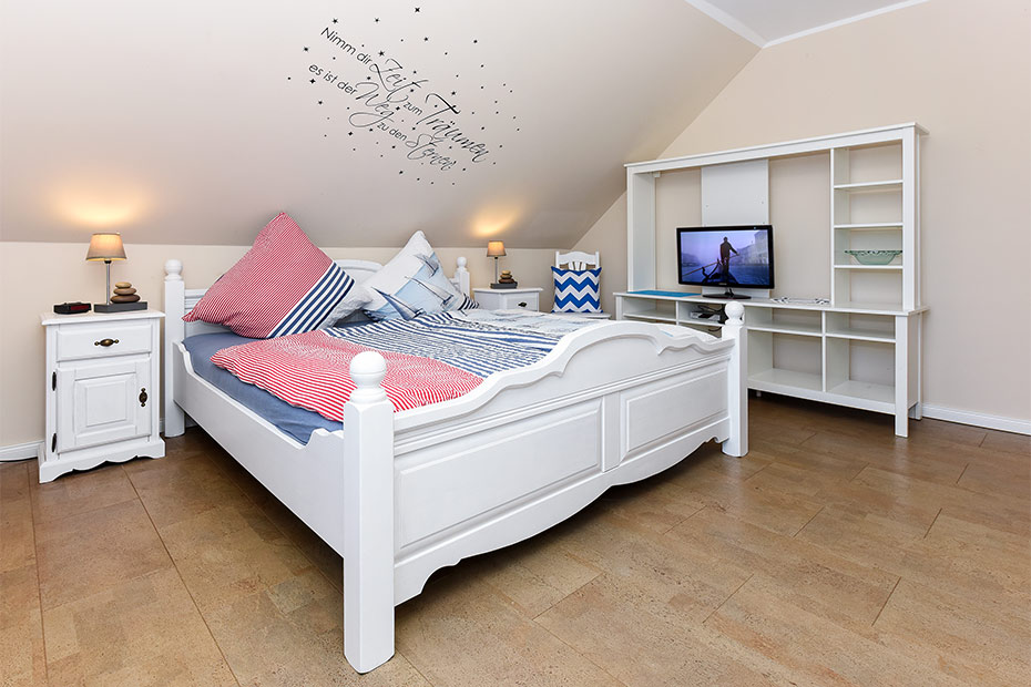 Ferienwohnung „Haus Heimathafen“ - Schlafzimmer 1