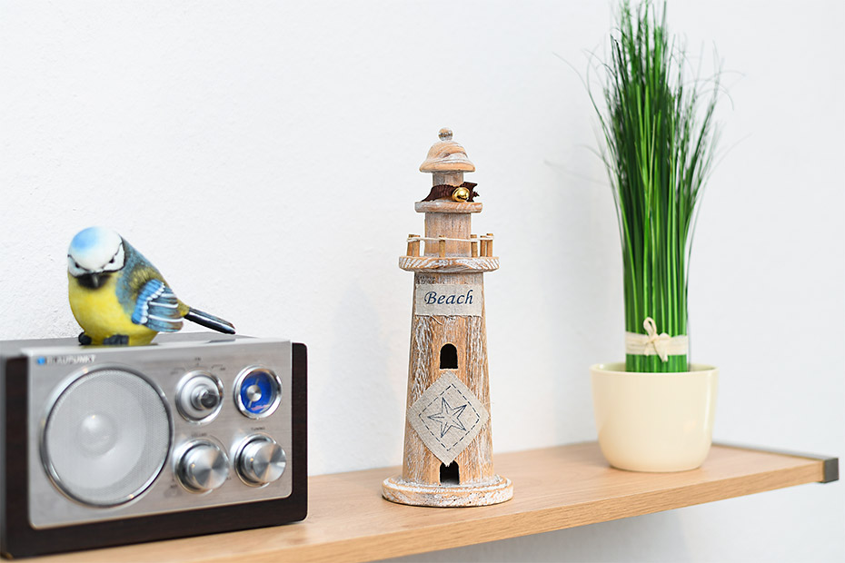 Ferienwohnung 11 - Wohnraum mit integrierter Küche