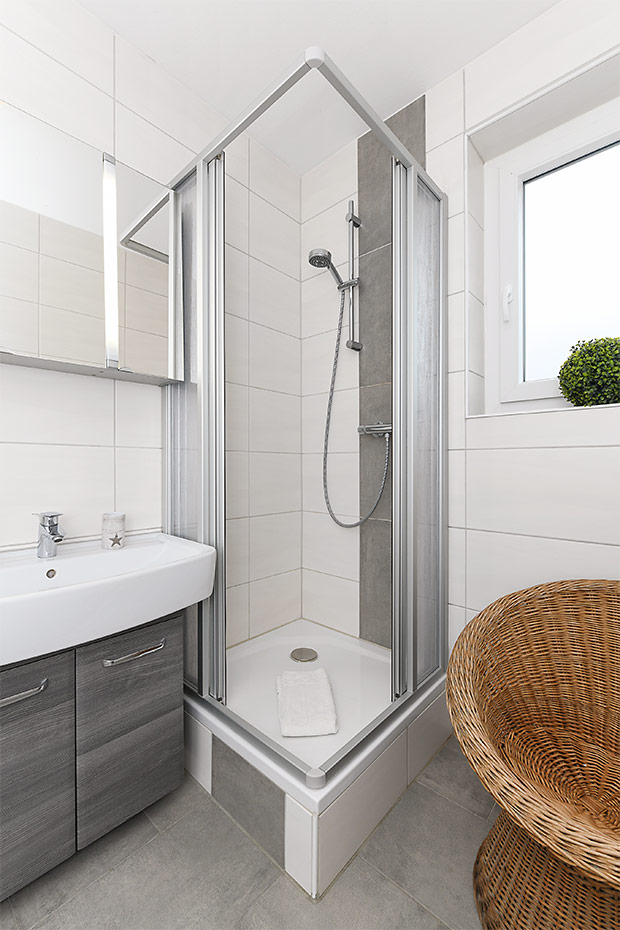 Ferienwohnung 13 - Badezimmer