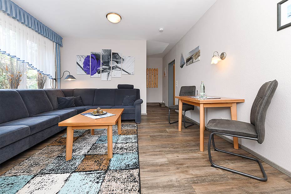 Ferienwohnung 13 - Wohnzimmer