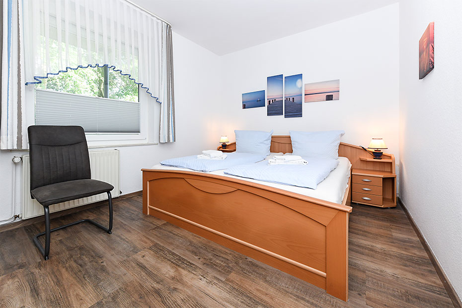 Ferienwohnung 14 - Schlafzimmer