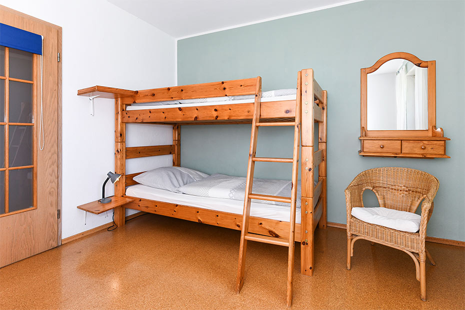 Ferienwohnung „Hauptdeck“ - Schlafzimmer 2/Kinderzimmer