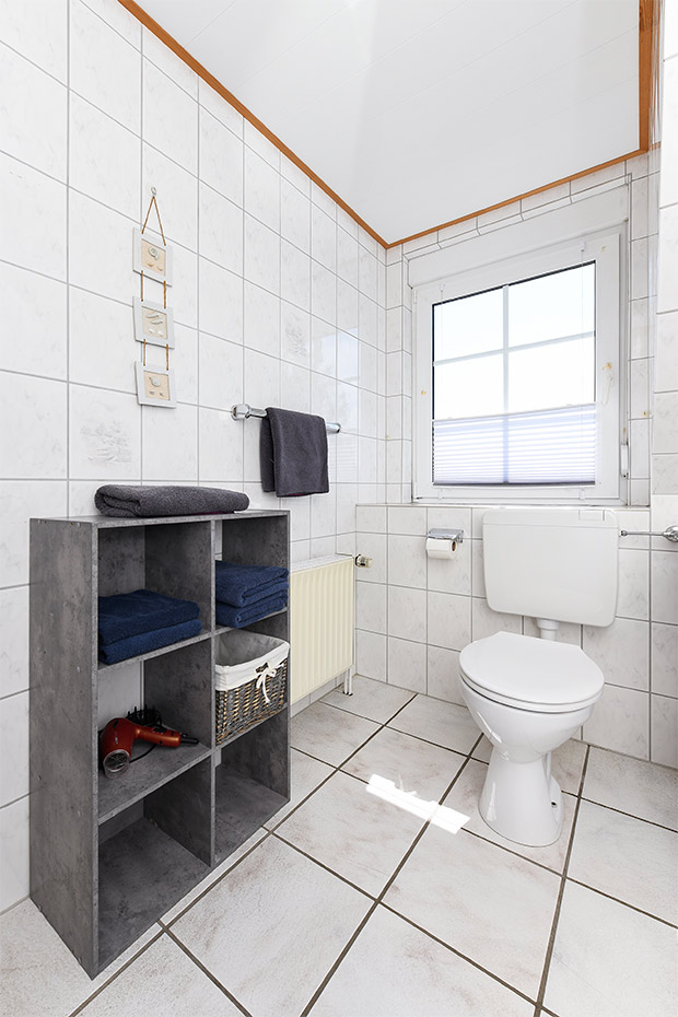 Ferienwohnung „Oberdeck“ - Badezimmer