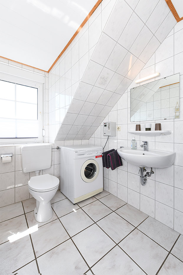 Ferienwohnung „Oberdeck“ - Badezimmer