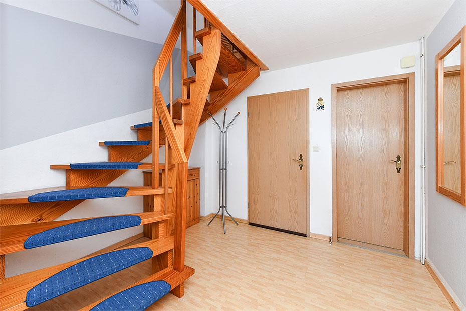 Ferienwohnung „Oberdeck“ - Flur und Treppe