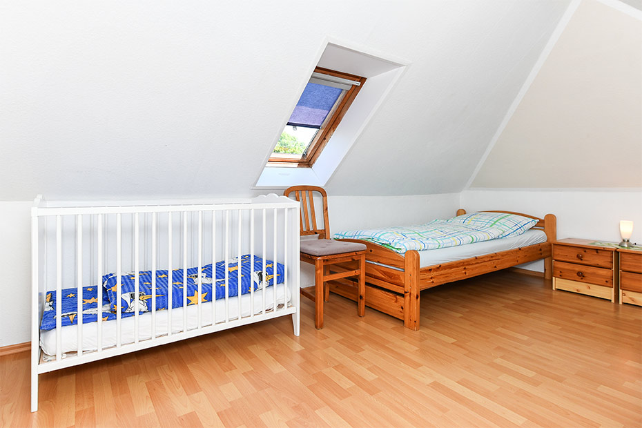 Ferienwohnung „Oberdeck“ - „Ausguck“ (Schlafzimmer 2/Kinderzimmer)