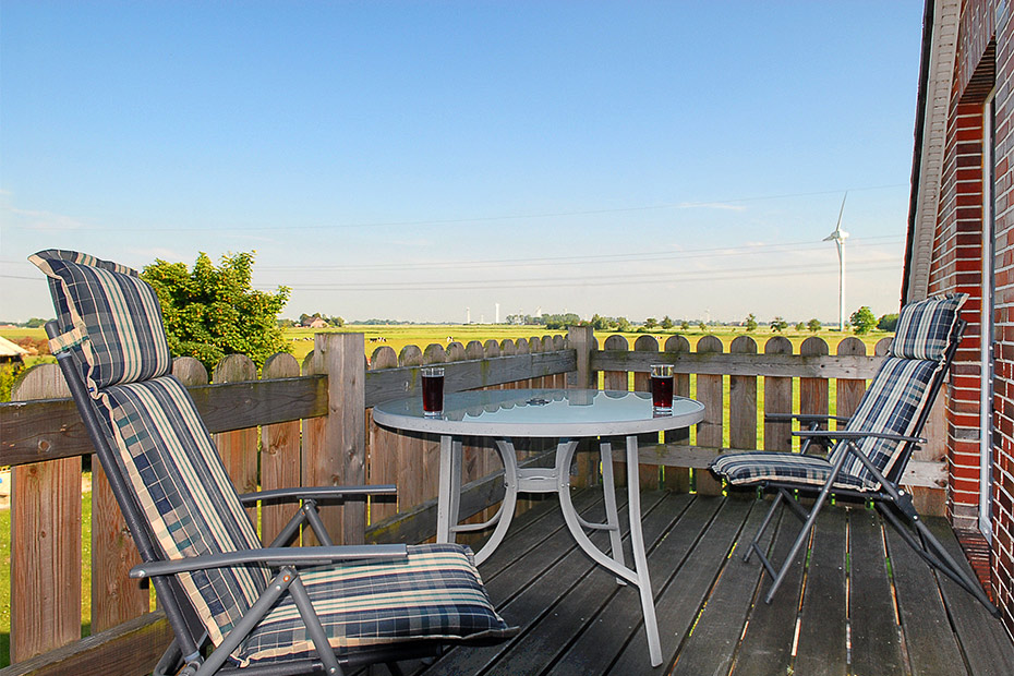 Ferienwohnung „Oberdeck“ - Balkon