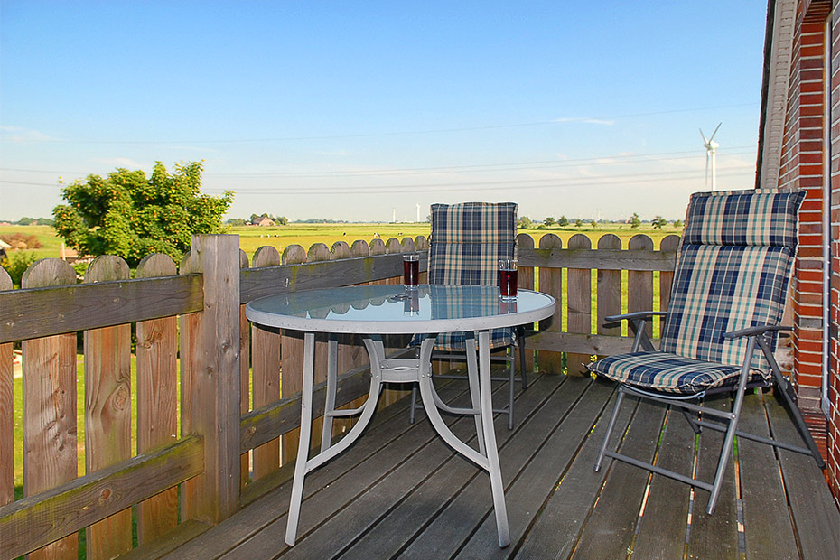 Ferienwohnung „Oberdeck“ - Balkon