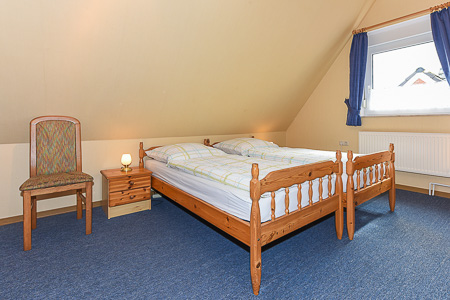 Ferienwohnung 3 - Schlafzimmer 1