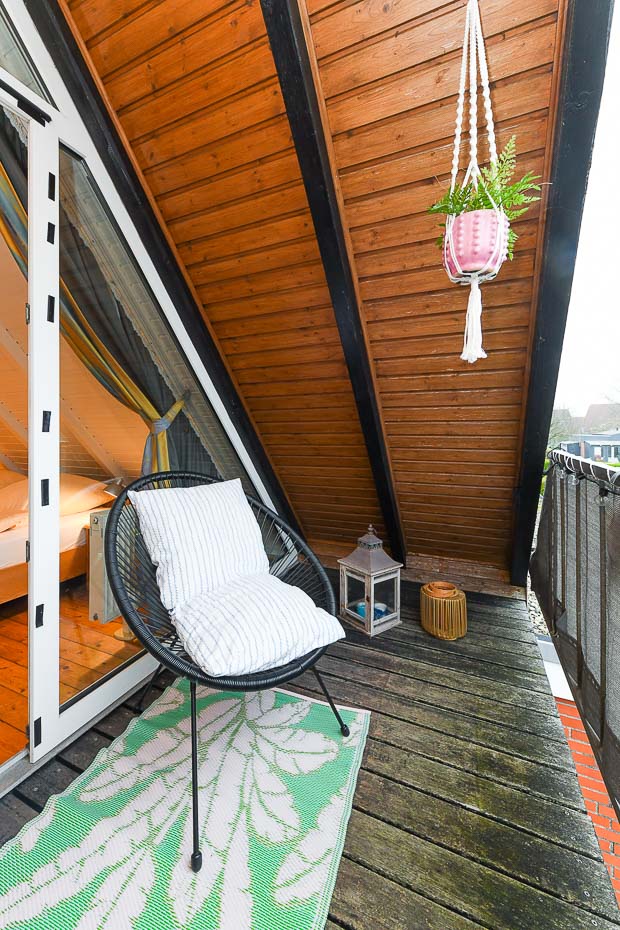 Ferienhaus „Lammertshörn 51“ - Loggia