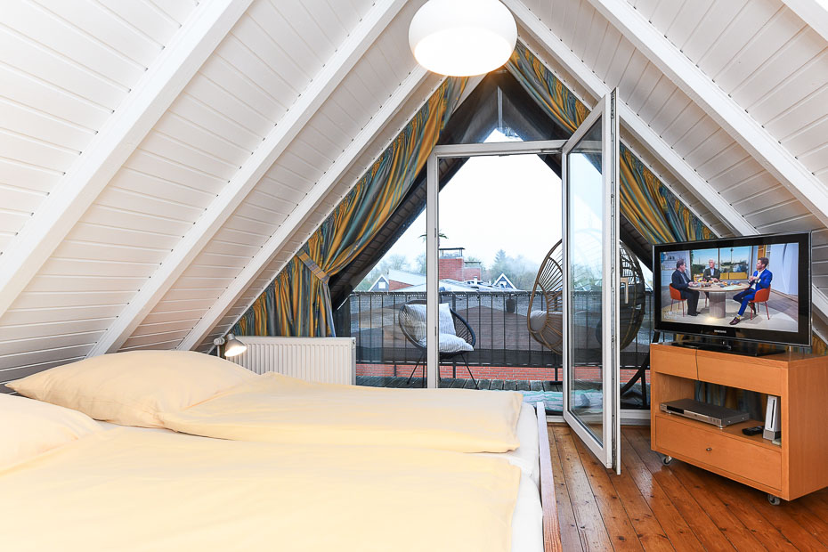 Ferienhaus „Lammertshörn 51“ - Schlafzimmer 1