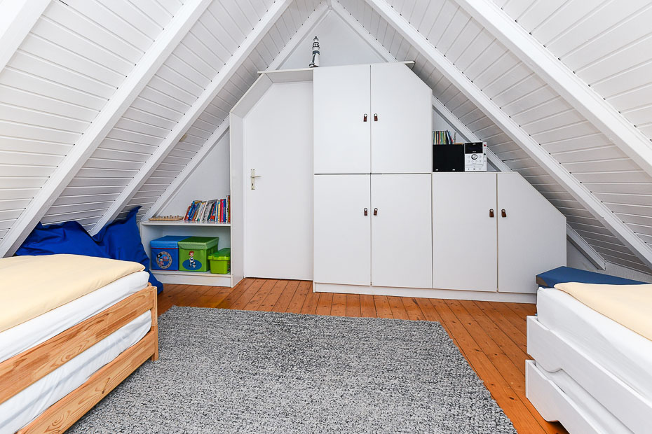 Ferienhaus „Lammertshörn 51“ - Schlafzimmer 2/Kinderzimmer