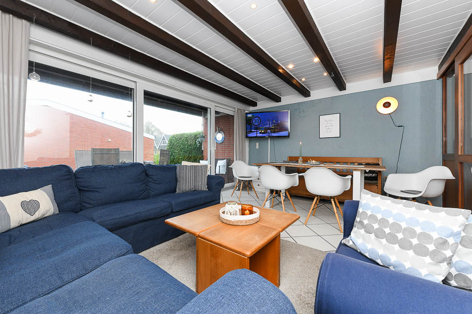 Ferienhaus „Lammertshörn 51“ - Wohnzimmer