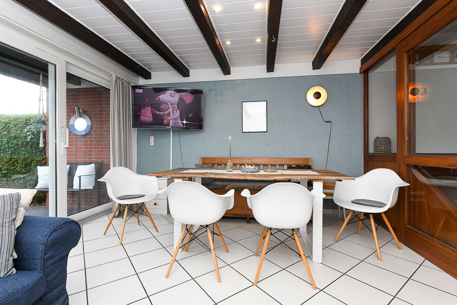 Ferienhaus „Lammertshörn 51“ - Wohnzimmer