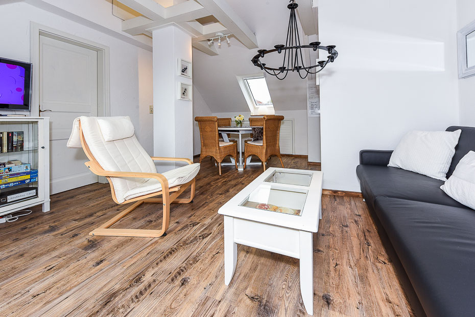 Ferienwohnung „Robbe“ - Wohnzimmer