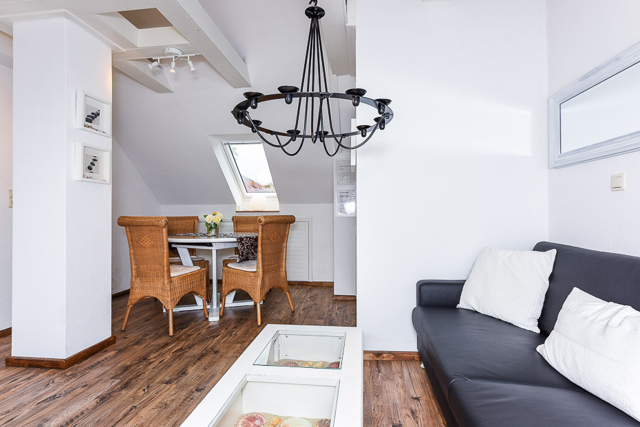 Ferienwohnung „Robbe“ - Wohnzimmer