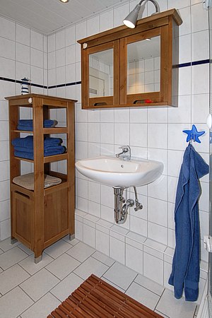 Ferienwohnung „Mien Freetied“ - Badezimmer