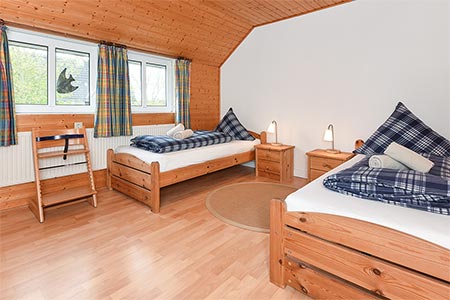 Ferienwohnung „Mien Freetied“ - Schlafzimmer 2/Kinderzimmer