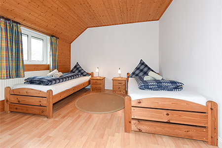 Ferienwohnung „Mien Freetied“ - Schlafzimmer 2/Kinderzimmer