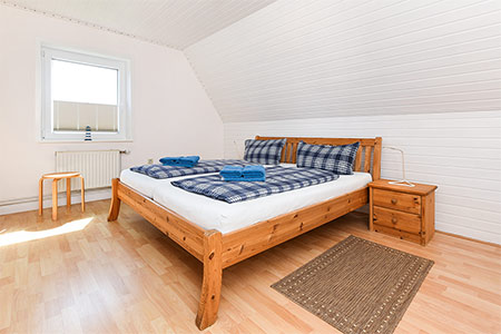 Ferienwohnung „Mien Freetied“ - Schlafzimmer 1