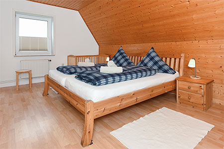 Ferienwohnung „Mien Freetied“ - Schlafzimmer 1