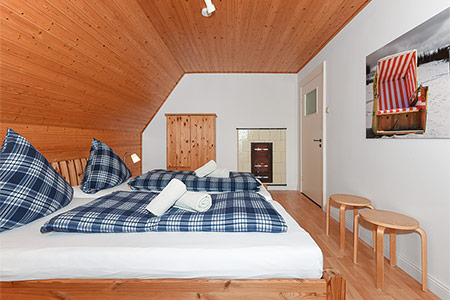 Ferienwohnung „Mien Freetied“ - Schlafzimmer 1