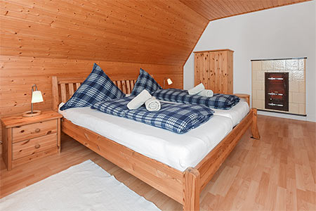 Ferienwohnung „Mien Freetied“ - Schlafzimmer 1