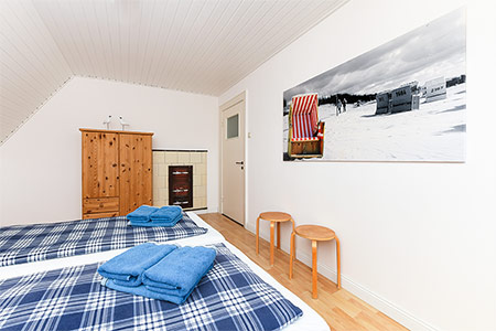 Ferienwohnung „Mien Freetied“ - Schlafzimmer 1