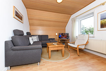 Ferienwohnung „Mien Freetied“ - Wohnzimmer