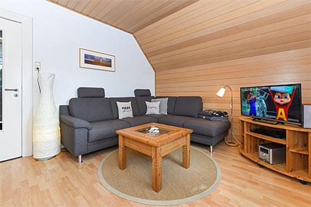 Ferienwohnung „Mien Freetied“ - Wohnzimmer