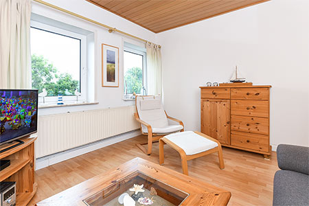 Ferienwohnung „Mien Freetied“ - Wohnzimmer