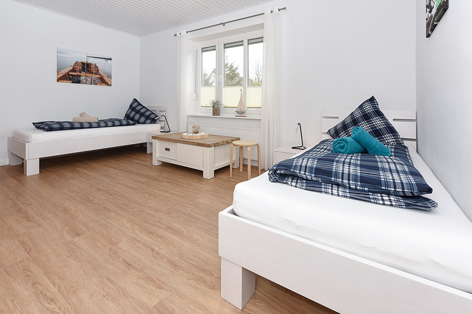 Ferienwohnung „Tiedverdriev“ - Schlafzimmer 2/Kinderzimmer