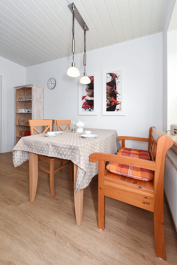 Ferienwohnung „Tiedverdriev“ - Küche